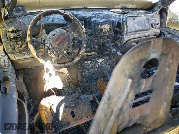 2006 Ford Super Duty F-250 XL with VIN 1FTSW20PX6EA80256, listed as a Copart auction lot 87660085 with 0 mi miles and Salvage Title. Bid and sale history available at carsss.com. Image 8.
