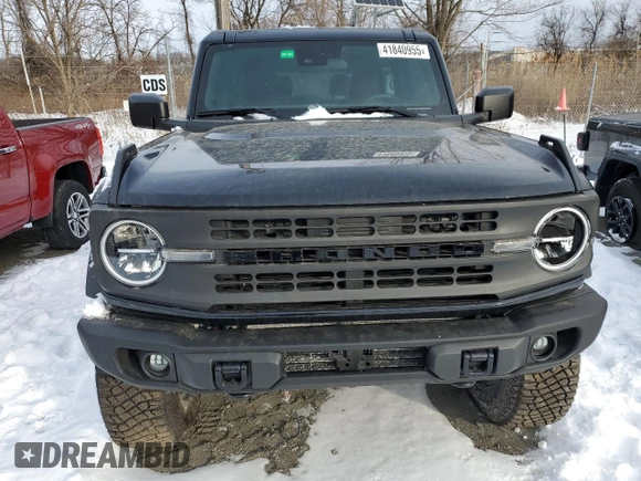 2023 Ford Bronco with VIN 1FMDE5AH2PLA91748, listed as a Copart auction lot 41840955 with Not provided miles and Salvage title. Bid and sale history available at DreamBid. Image 5.