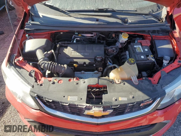 2017 Chevrolet Sonic LT with VIN 1G1JD6SB5H4142044, listed as a Copart auction lot 42549525 with 116,008 mi miles and Salvage Title. Bid and sale history available at carsss.com. Image 11.