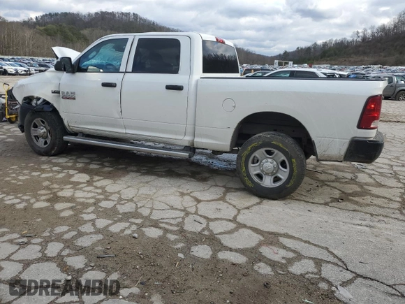 2014 Ram 2500 Tradesman with VIN 3C6TR5CTXEG318837, listed as a Copart auction lot 48057355 with 156,063 mi miles and Salvage title. Bid and sale history available at DreamBid. Image 2.