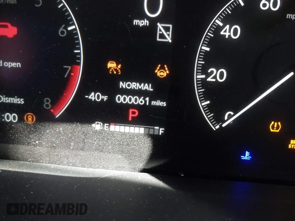 2025 Honda Odyssey EX-L with VIN 5FNRL6H64SB016104, listed as a IAAI auction lot 41456550 with 61 mi miles and . Bid and sale history available at DreamBid. Image 15.