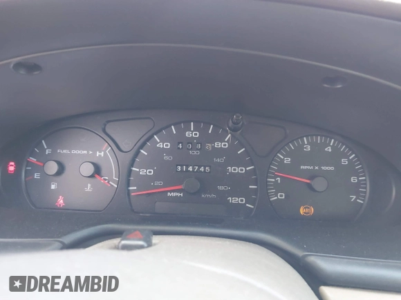 2002 Mercury Sable LS Premium with VIN 1MEFM55S52A649004, listed as a IAAI auction lot 41886997 with 314,745 mi miles and . Bid and sale history available at DreamBid. Image 7.