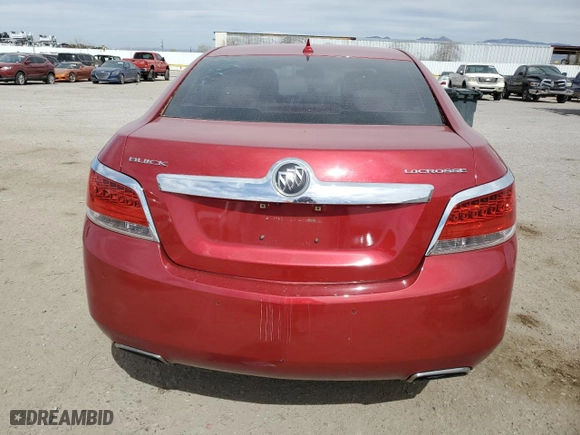 2012 Buick LaCrosse Premium 1 with VIN 1G4GD5E39CF329330, listed as a Copart auction lot 47997065 with 60,582 mi miles and Salvage Title. Bid and sale history available at carsss.com. Image 6.