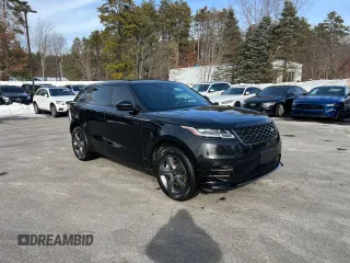 2021 Land Rover Range Rover Velar R-Dynamic S with VIN SALYT2EX7MA312983, listed as a Copart auction lot 46887645 with 93,253 mi miles and Clean Title. Bid and sale history available at carsss.com. Image 1.