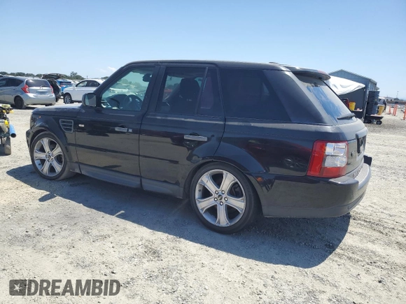 2009 Land Rover Range Rover Sport HSE with VIN SALSK254X9A203973, listed as a Copart auction lot 63165325 with 190,473 mi miles and Clean title. Bid and sale history available at DreamBid. Image 2.