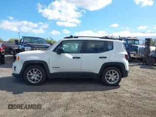 2020 Jeep Renegade Sport with VIN ZACNJAAB7LPL12899, listed as a IAAI auction lot 41227832 with 46,698 mi miles and . Bid and sale history available at carsss.com. Image 14.