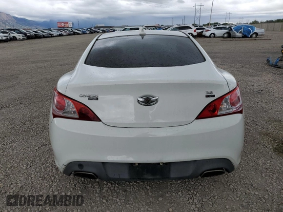 2012 Hyundai Genesis Coupe Grand Touring with VIN KMHHU6KH7CU067717, listed as a Copart auction lot 57170255 with 118,814 mi miles and Clean title. Bid and sale history available at DreamBid. Image 6.