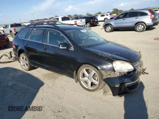 2009 Volkswagen Jetta SportWagen TDI with VIN 3VWPL71K99M336316, listed as a Copart auction lot 72288604 with 0 mi miles and Salvage Title. Bid and sale history available at carsss.com. Image 4.