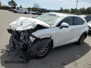 2019 Lexus NX 300h with VIN JTJBJRBZ2K2110008, listed as a Copart auction lot 50212735 with 75,509 mi miles and Salvage title. Bid and sale history available at DreamBid. Image 1.