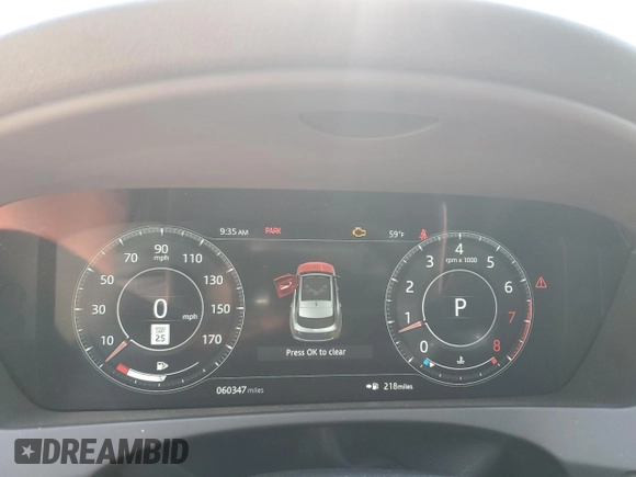 2019 Jaguar F-Pace S with VIN SADCM2FV8KA398771, listed as a Copart auction lot 53560745 with 60,347 mi miles and Salvage Title. Bid and sale history available at DreamBid. Image 9.