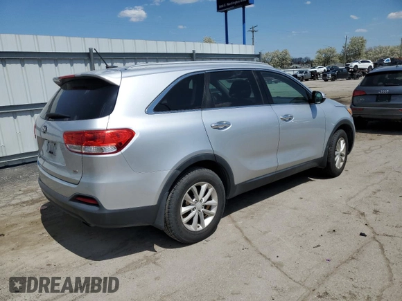 2016 Kia Sorento LX with VIN 5XYPG4A34GG170196, listed as a Copart auction lot 54381105 with 81,341 mi miles and Clean Title. Bid and sale history available at carsss.com. Image 3.