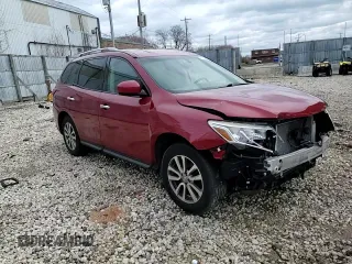 2016 Nissan Pathfinder S with VIN 5N1AR2MN5GC640155, listed as a Copart auction lot 51290005 with Not Provided miles and Non Repairable. Bid and sale history available at carsss.com. Image 12.