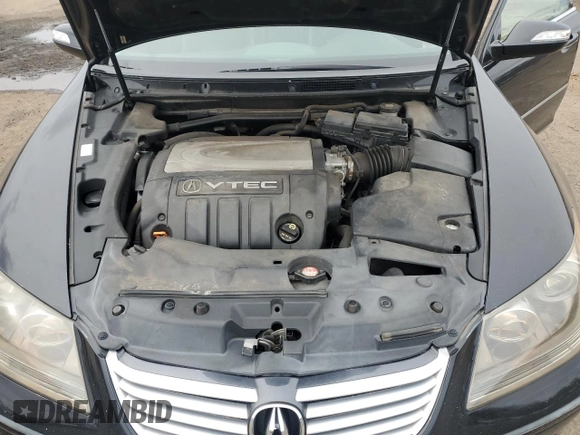 2006 Acura RL with VIN JH4KB16576C003138, listed as a Copart auction lot 52933995 with 176,906 mi miles and Salvage Title. Bid and sale history available at DreamBid. Image 11.