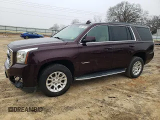 2017 GMC Yukon SLT with VIN 1GKS2BKC1HR223083, listed as a Copart auction lot 45017495 with 61,632 mi miles and Salvage Title. Bid and sale history available at DreamBid. Image 1.