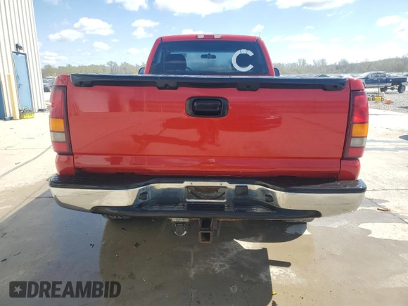 2002 Chevrolet Silverado 1500 LS with VIN 1GCEK14V52Z252823, listed as a Copart auction lot 52438145 with 219,028 mi miles and Salvage Title. Bid and sale history available at DreamBid. Image 6.