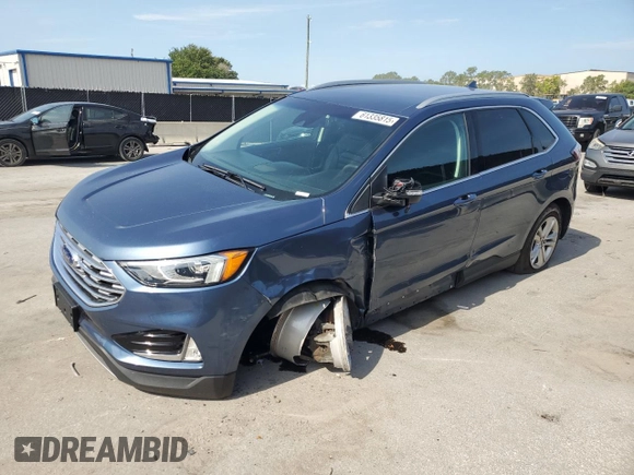 2019 Ford Edge SEL z VIN 2FMPK3J9XKBB10221, wystawiony jako Copart lot #61335815 z przebiegiem 93 444 mil mil oraz Nie do naprawy • Non repairable. Historia ofert i sprzedaży dostępna na DreamBid. Obrazek 1.