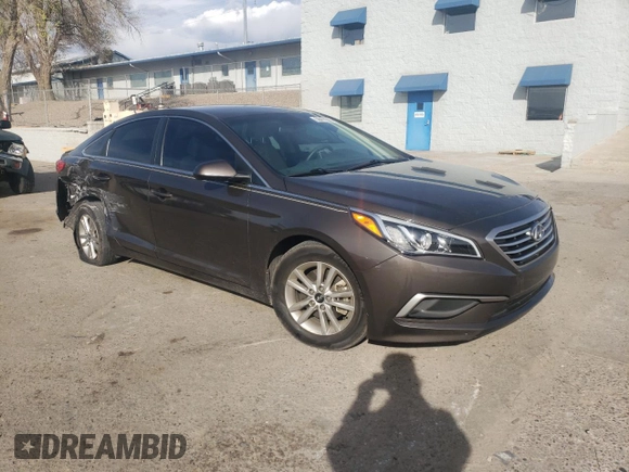 2016 Hyundai Sonata SE with VIN 5NPE24AF3GH301028, listed as a Copart auction lot 50470305 with 54,771 mi miles and Salvage Title. Bid and sale history available at carsss.com. Image 4.
