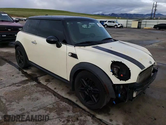 2012 MINI Hardtop with VIN WMWSU3C51CT186184, listed as a Copart auction lot 55090935 with 100,669 mi miles and Salvage Title. Bid and sale history available at DreamBid. Image 14.