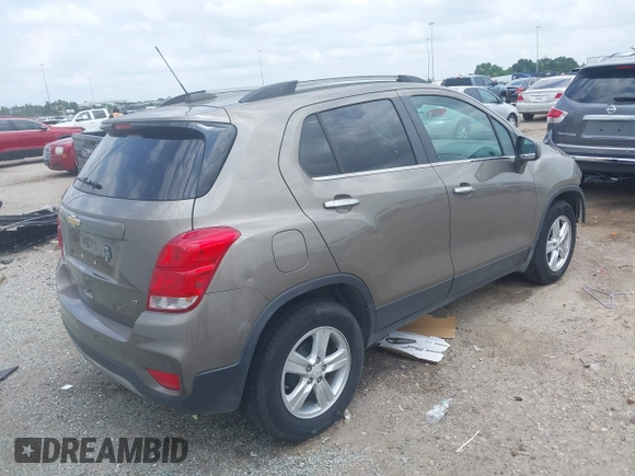 2020 Chevrolet Trax LT with VIN KL7CJLSB7LB351195, listed as a IAAI auction lot 42266365 with 64,257 mi miles and . Bid and sale history available at DreamBid. Image 4.