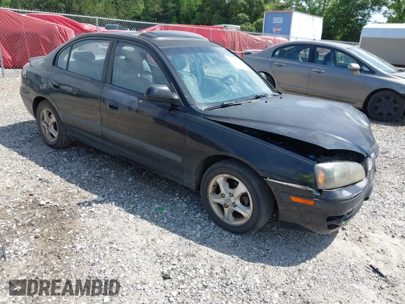 2005 Hyundai Elantra GLS with VIN KMHDN46D05U116895, listed as a IAAI auction lot 42345616 with 292,340 mi miles and . Bid and sale history available at DreamBid. Image 1.