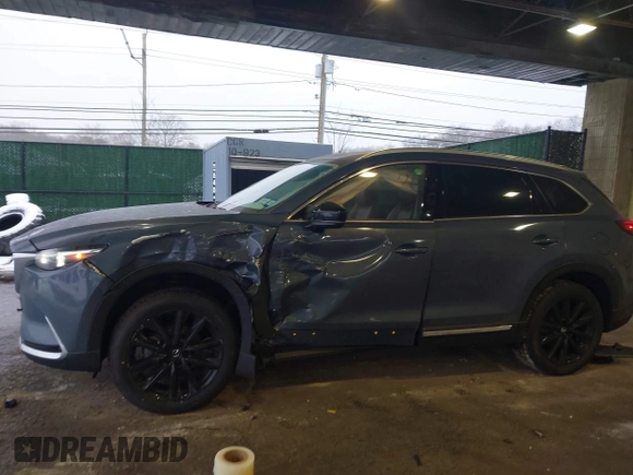 2022 Mazda CX-9 Grand Touring with VIN JM3TCBDY9N0625706, listed as a IAAI auction lot 41500756 with 22,523 mi miles. Bid and sale history available at carsss.com. Image 6.