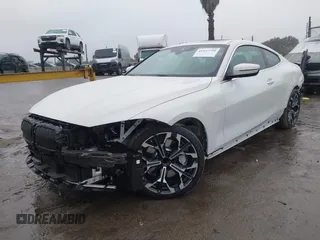 2025 BMW 4 Series 430i with VIN WBA43DA01SCT85324, listed as a IAAI auction lot 41537795 with 773 mi miles and . Bid and sale history available at DreamBid. Image 18.