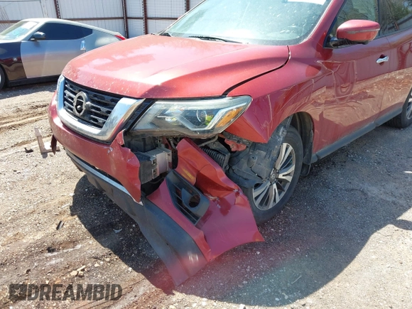 2017 Nissan Pathfinder SV z VIN 5N1DR2MN9HC682035, wystawiony jako IAAI lot #41956320 z przebiegiem 148 358 mil mil oraz . Historia ofert i sprzedaży dostępna na DreamBid. Obrazek 6.