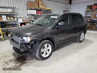 2016 Jeep Compass Sport with VIN 1C4NJDBB9GD722949, listed as a Copart auction lot 52665925 with 135,085 mi miles and Salvage Title. Bid and sale history available at carsss.com. Image 1.