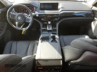 2023 Acura MDX w/Technology Package with VIN 5J8YE1H41PL004666, listed as a Copart auction lot 78571344 with 23,885 mi miles and Clean Title. Bid and sale history available at carsss.com. Image 8.