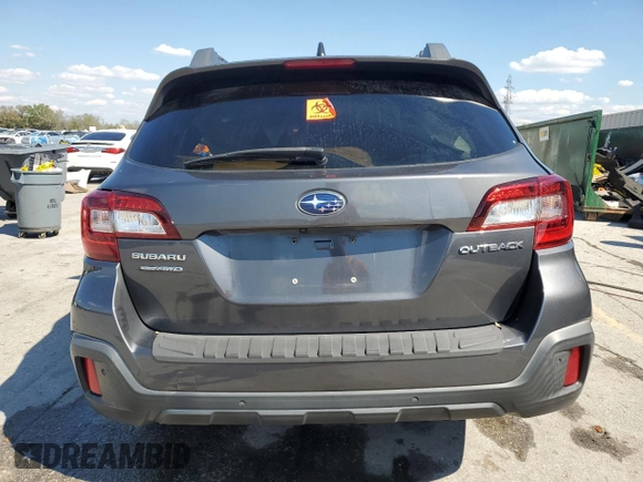 2019 Subaru Outback Limited with VIN 4S4BSANC7K3228618, listed as a Copart auction lot 47032615 with Not Provided miles and Non Repairable. Bid and sale history available at DreamBid. Image 6.