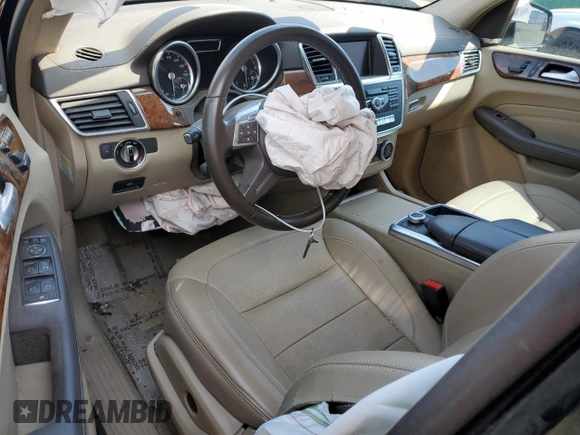 2013 Mercedes-Benz M 550 with VIN 4JGDA7DBXDA262171, listed as a Copart auction lot 52435385 with Not provided miles and Salvage title. Bid and sale history available at DreamBid. Image 8.