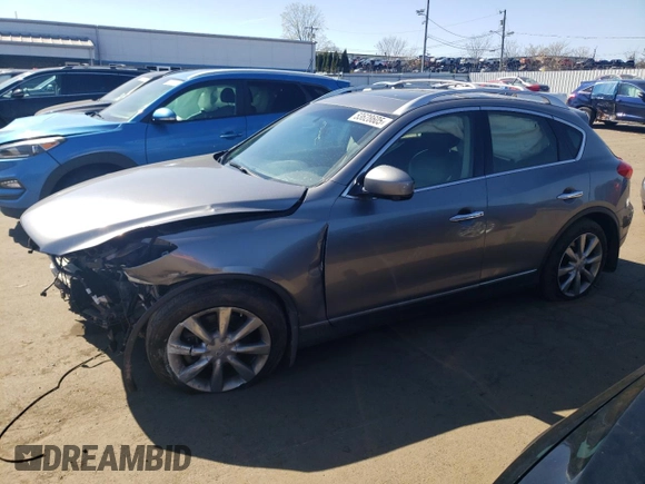2012 Infiniti EX Journey with VIN JN1AJ0HR9CM453411, listed as a Copart auction lot 53628605 with 163,508 mi miles and Clean Title. Bid and sale history available at carsss.com. Image 1.