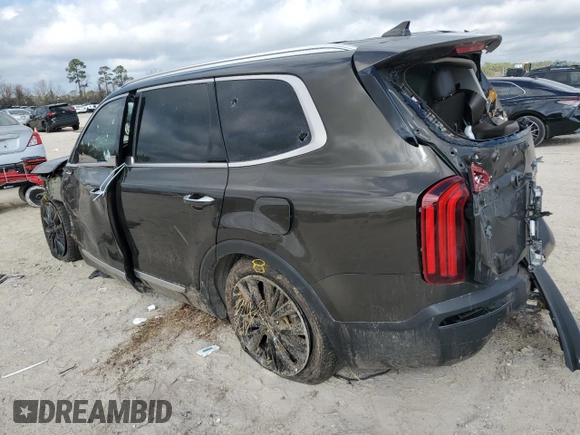 2022 Kia Telluride SX with VIN 5XYP54HC7NG238788, listed as a Copart auction lot 44198215 with 73,740 mi miles and Clean title. Bid and sale history available at DreamBid. Image 2.