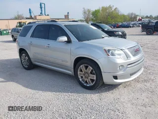 2011 GMC Acadia Denali with VIN 1GKKVTED3BJ297385, listed as a IAAI auction lot 41990548 with 204,333 mi miles. Bid and sale history available at carsss.com. Image 1.