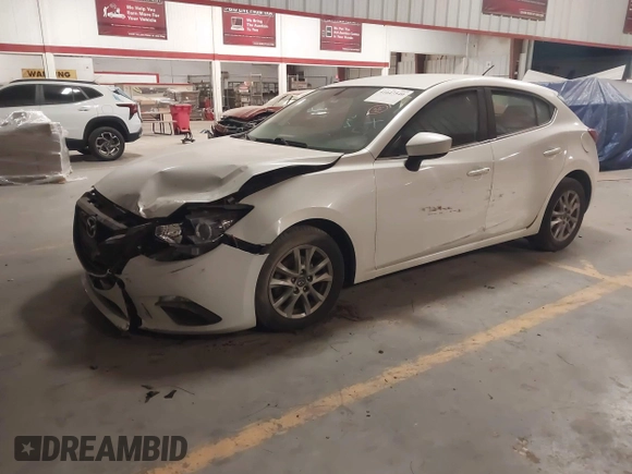 2016 Mazda 3 i Sport with VIN 3MZBM1K77GM280856, listed as a IAAI auction lot 41647540 with 97,190 mi miles and . Bid and sale history available at DreamBid. Image 2.