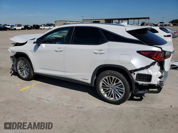 2020 Lexus RX with VIN 2T2JGMDA1LC047070, listed as a Copart auction lot 64594982 with 22,011 mi miles. Bid and sale history available at carsss.com. Image 2.
