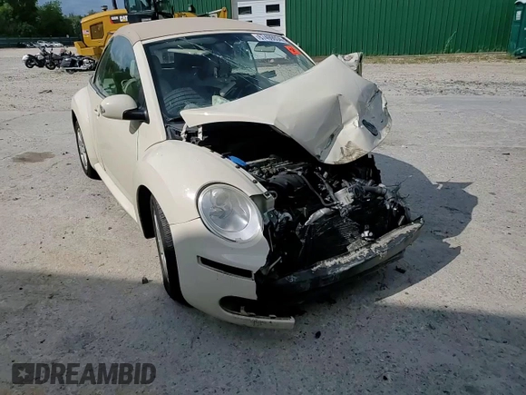 2007 Volkswagen Beetle with VIN 3VWRF31Y07M407560, listed as a Copart auction lot 67499934 with Not provided miles and Salvage title. Bid and sale history available at DreamBid. Image 11.