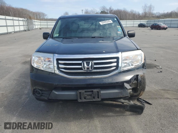 2014 Honda Pilot LX with VIN 5FNYF4H29EB015491, listed as a Copart auction lot 52495245 with 88,838 mi miles and Clean Title. Bid and sale history available at DreamBid. Image 5.