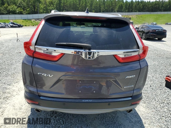 2018 Honda CR-V Touring with VIN 7FARW2H99JE013003, listed as a Copart auction lot 63364805 with 40,051 mi miles and Salvage title. Bid and sale history available at DreamBid. Image 6.