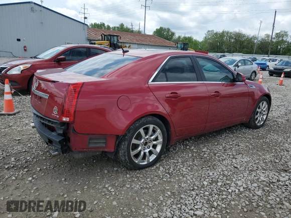 2008 Cadillac CTS RWD z VIN 1G6DV57V980211388, wystawiony jako Copart lot #53274265 z przebiegiem 83 002 mil mil oraz Szkoda całkowita • Salvage title. Historia ofert i sprzedaży dostępna na DreamBid. Obrazek 3.