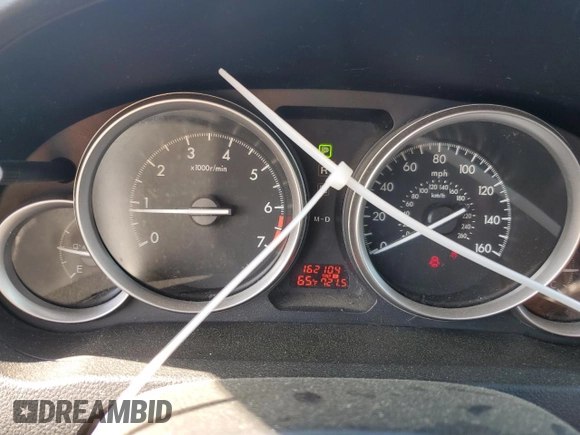 2012 Mazda 6 i Touring with VIN 1YVHZ8DH5C5M17171, listed as a Copart auction lot 59031505 with 162,104 mi miles and Salvage title. Bid and sale history available at DreamBid. Image 9.