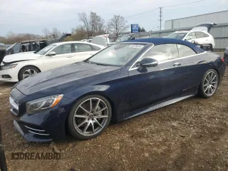 2020 Mercedes-Benz S with VIN W1KXK8DB7LA050420, listed as a Copart auction lot 80729474 with 24,044 mi miles and Salvage Title. Bid and sale history available at DreamBid. Image 1.