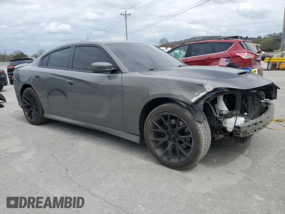 2019 Dodge Charger R/T with VIN 2C3CDXCT4KH526280, listed as a Copart auction lot 51563785 with 102,431 mi miles and Salvage Title. Bid and sale history available at DreamBid. Image 4.