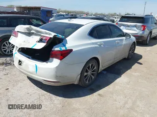 2016 Acura TLX with VIN 19UUB1F31GA001991, listed as a IAAI auction lot 41850750 with 239,675 mi miles. Bid and sale history available at carsss.com. Image 4.