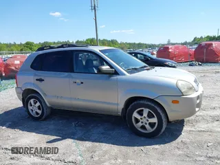 2006 Hyundai Tucson GL with VIN KM8JM12BX6U249982, listed as a IAAI auction lot 41976033 with 107,153 mi miles. Bid and sale history available at carsss.com. Image 13.