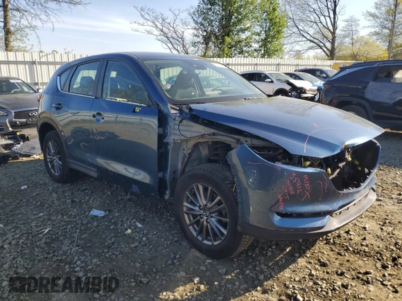 2018 Mazda CX-5 Sport with VIN JM3KFBBM6J0408756, listed as a Copart auction lot 53086205 with 98,906 mi miles and Salvage Title. Bid and sale history available at carsss.com. Image 4.
