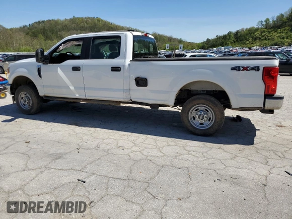 2021 Ford F-250 XL with VIN 1FT7W2B60MEC25893, listed as a Copart auction lot 53987315 with 55,235 mi miles and Salvage title. Bid and sale history available at DreamBid. Image 2.