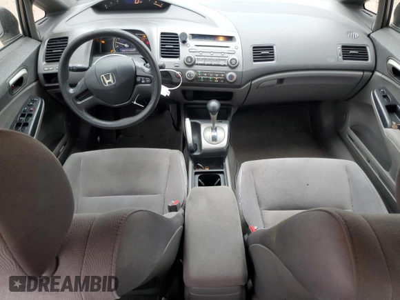 2008 Honda Civic LX with VIN 2HGFA16598H351403, listed as a Copart auction lot 55819905 with 166,272 mi miles and Salvage Title. Bid and sale history available at DreamBid. Image 8.