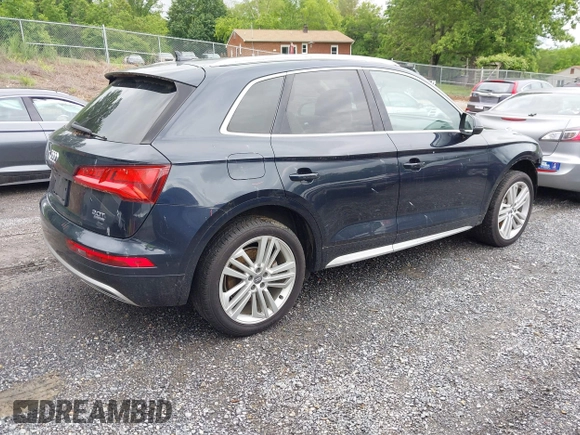 2018 Audi Q5 Prestige z VIN WA1CNAFY3J2141467, wystawiony jako IAAI lot #42268832 z przebiegiem 155 227 mil mil oraz . Historia ofert i sprzedaży dostępna na DreamBid. Obrazek 4.