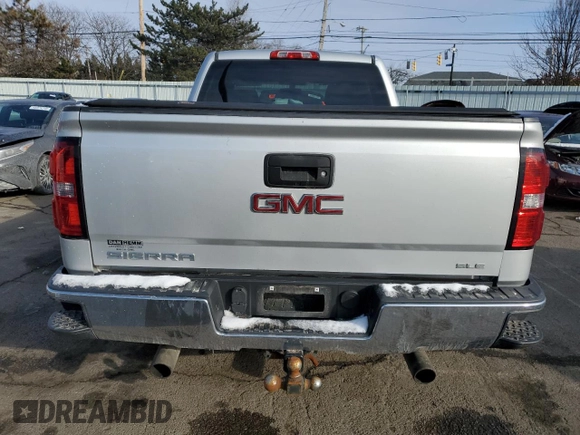2014 GMC Sierra 1500 SLE with VIN 1GTR1UEH2EZ374283, listed as a Copart auction lot 45967225 with 197,854 mi miles and Salvage Title. Bid and sale history available at carsss.com. Image 6.